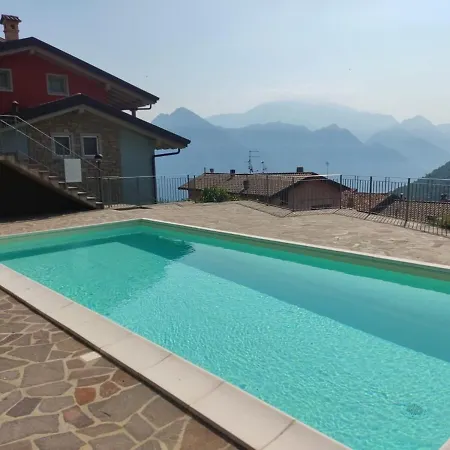Host4u - Blondie With Pool & Beautiful View On Iseo Appartement